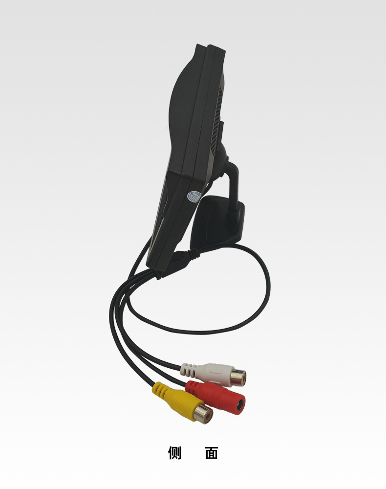 Cross-border high-definition 5-inch car display two-way input reversing priority reversing image display rear view system