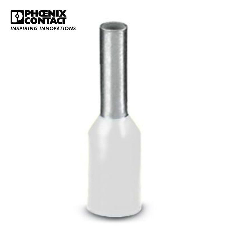 菲尼克斯 端子堵头端头冷压头管型 AI 0,5-6 WH-3200687