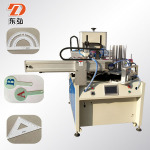 学生套尺印刷机 尺子丝印机 三角尺量角器印刷机 半自动丝印机