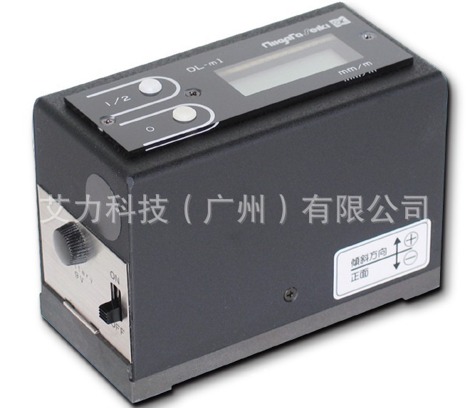 日本LEVELNIC DL-m1高精度数显水平仪0.01mm/m显示单位全装正品