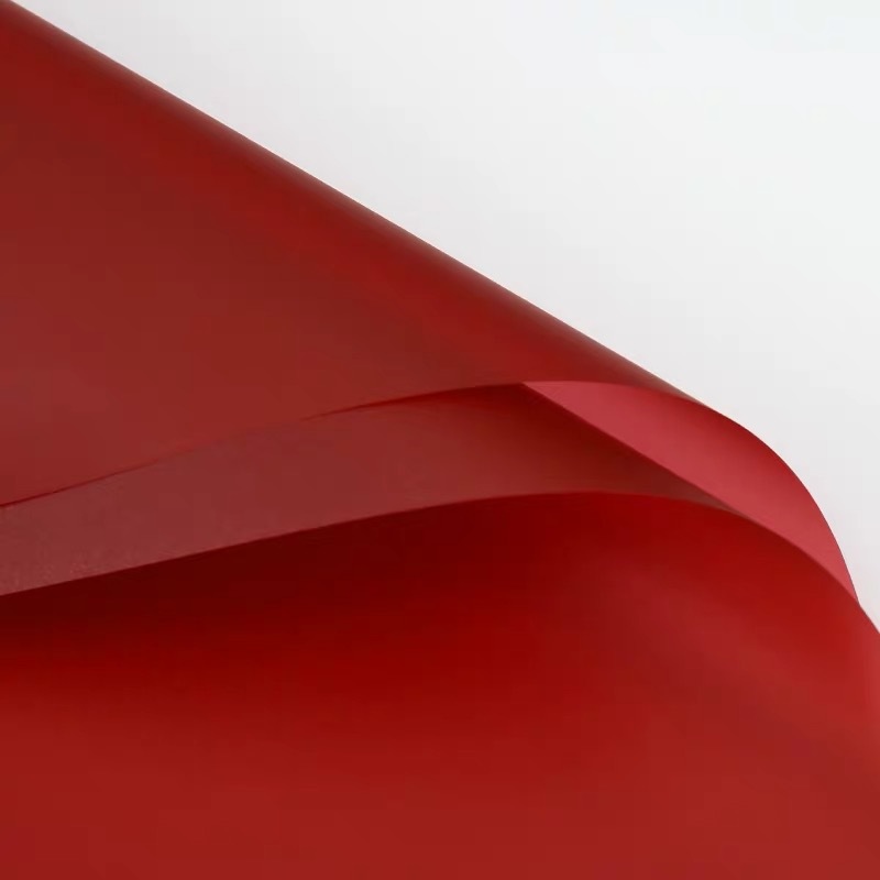 Papel liso coreano de color sólido papel de miel papel floral papel de embalaje de flores papel de regalo floral papel de regalo de ramo coreano