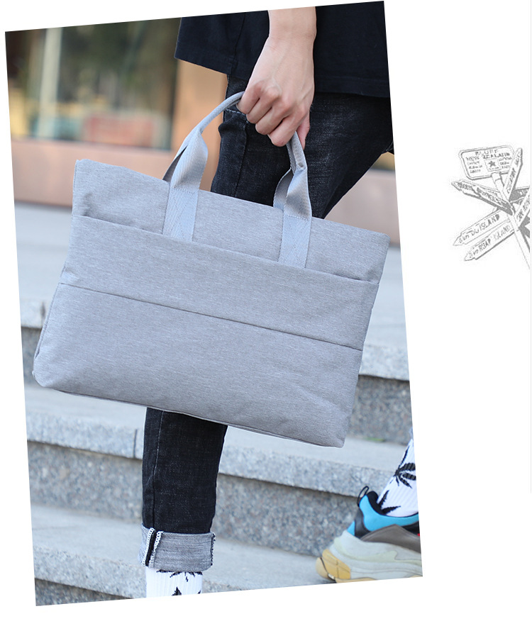 Wholesale of laptop bags with logo customization, portable inner bag, 14/15.6-inch ultra-thin briefcase for men undefined