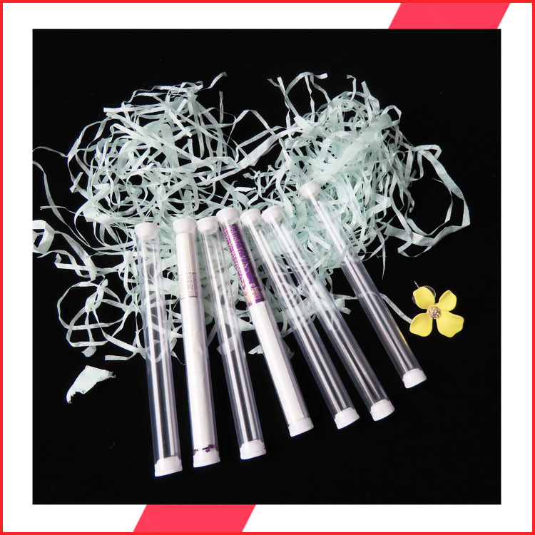 单只装试用装香烟包装管厂家大量低价批发直径9*8mmPVC塑料包装管