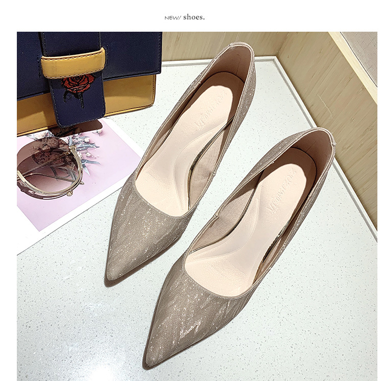 Chaussures tendances femme en Paillettes Respirant Résistant à l usure - Ref 3440176 Image 29