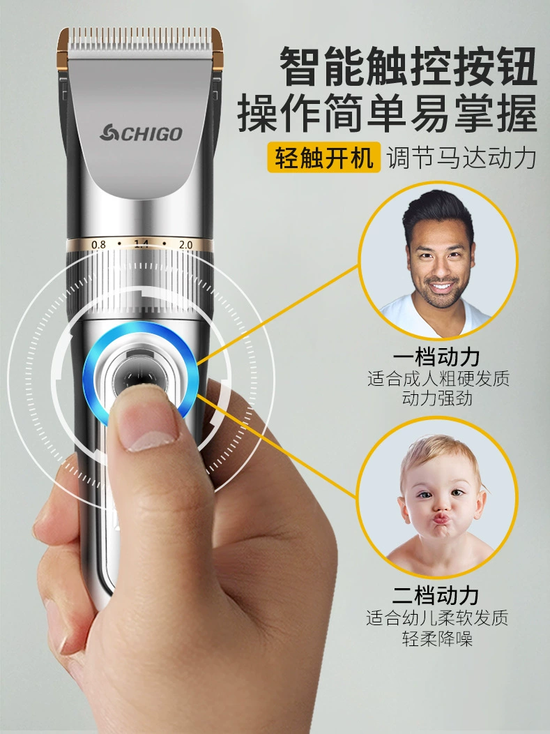 Hair clipper, rechargeable tools set for adults for home use charging, full set