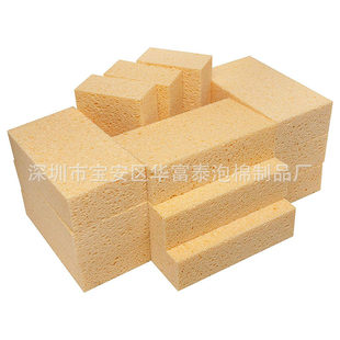 Oil cut treasure clean sponge wipe kitchen dishwasher with oil cutting treasure, water absorption foam resistance high temperature absorption sponge