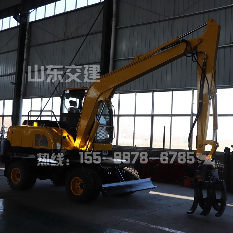 新疆喀什轮胎式抓棉花机 棉花抓取机 棉花装载机 厂家直销价格