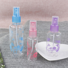 Factory direct sales plastic dispensing bottles, large, medium and small portable nozzle dispensing bottles, travel cosmetic bottles supply