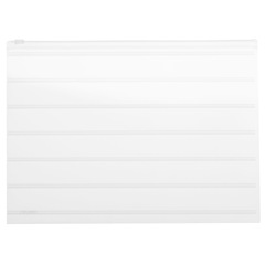 Powerful 5568 File Bag A4 Transparent Document Bag Storage Bag Student Office Material Storage Organization Zipper Bag