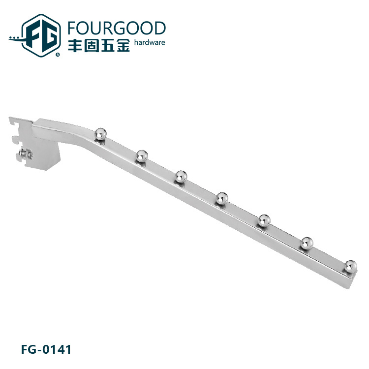 五金廠家批發卡A柱挂鈎 飾品百貨店貨架鐵質電鍍鉻挂鈎服裝挂衣鈎