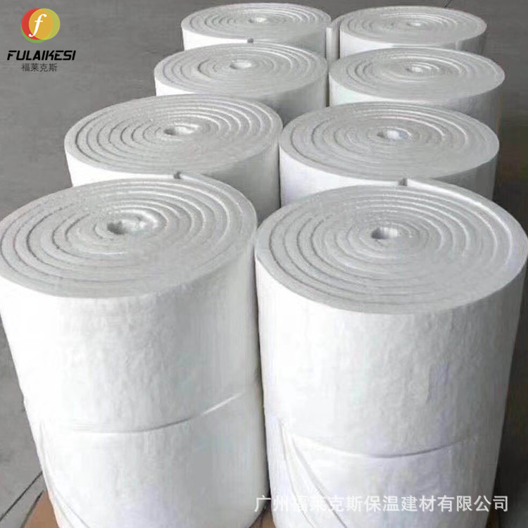 白色硅酸铝针刺毯管道保温隔热硅酸铝陶瓷纤维毯硅酸铝棉卷毡
