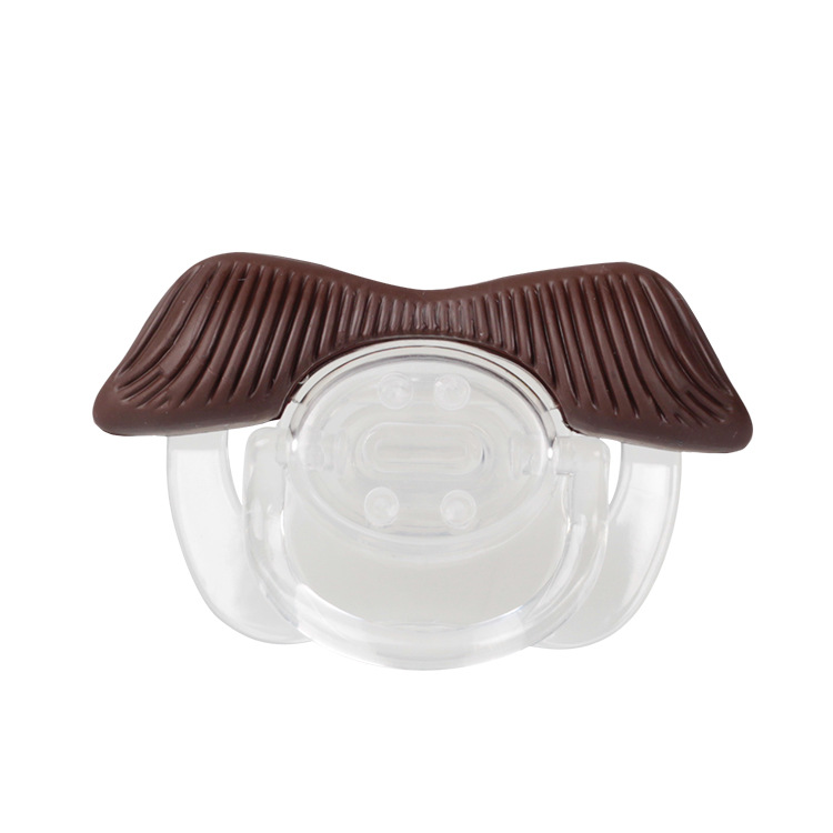 Sucette Bébé moustache avec cache-poussière - Ref 3424528 Image 5