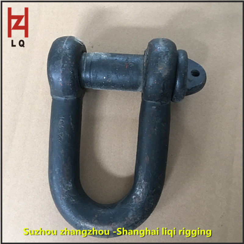 现货供应4.9T国标起重卸扣  D型卸扣 U型卸扣 起重卡扣 厂家