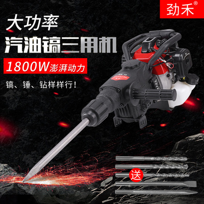 多功能大功率手提式汽油稿两用钻孔机破碎镐电镐电锤冲击钻