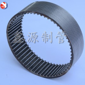 烛式硅藻土过滤器 不锈钢楔形丝滤芯 自动反冲洗不锈钢滤芯