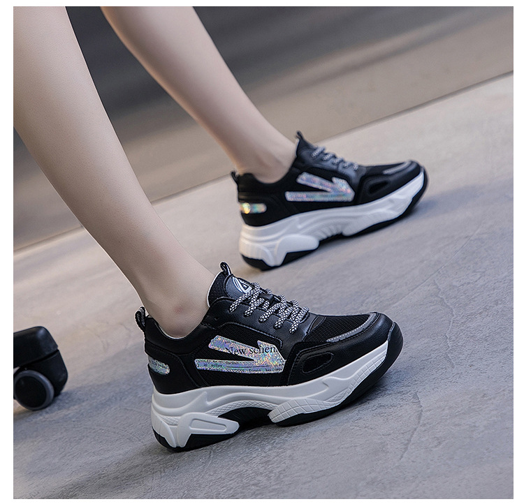 Chaussures de sport femme KANGMEI en En cuir - Ref 3421093 Image 30