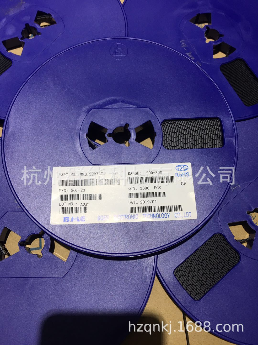 贴片三极管MMBT2907L1G 丝印2F34 原厂直销