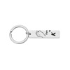 Keychain stainless steel for St. Valentine's Day, European style, suitable for import, Birthday gift