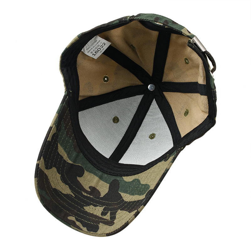 Unisex Breathable Camo Print Baseball Cap