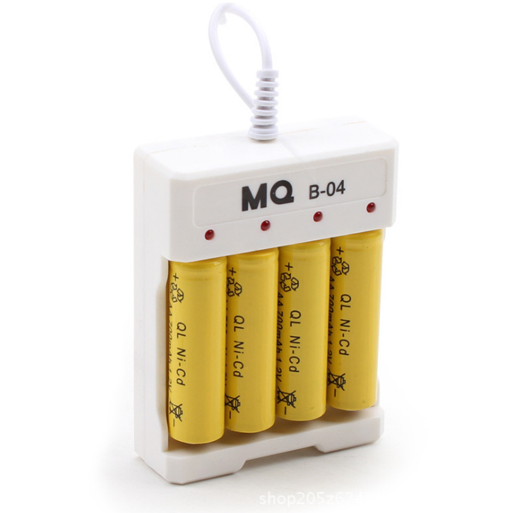 Qiqi 4-slot cargador USB N ° 5 cargador de batería N ° 7 cargador de batería universal cargador rápido