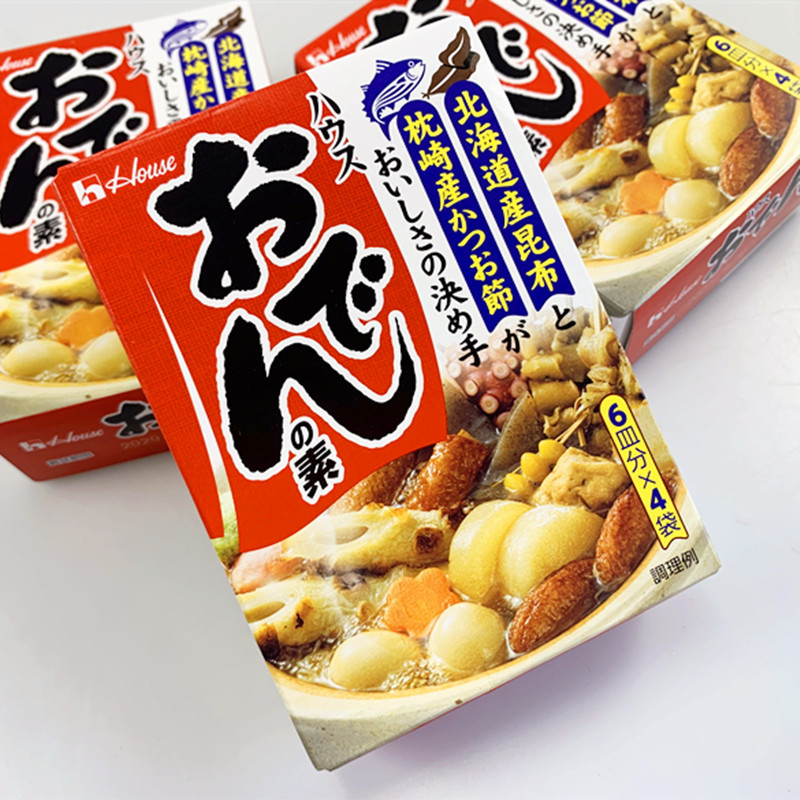 日本进口House好侍日式关东煮调味汤料火锅高汤底料 浓汤料|ms