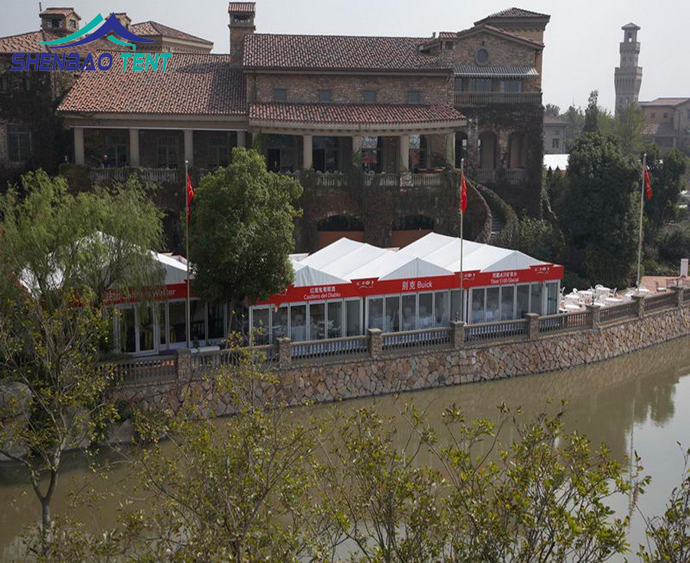 景区售卖遮阳帐篷 移动搭建户外活动欧式篷房 Exhibition tent