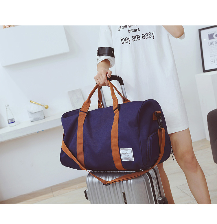 Unisex Basic Classic Style Solid Color Oxford Cloth Travel Bags display picture 27