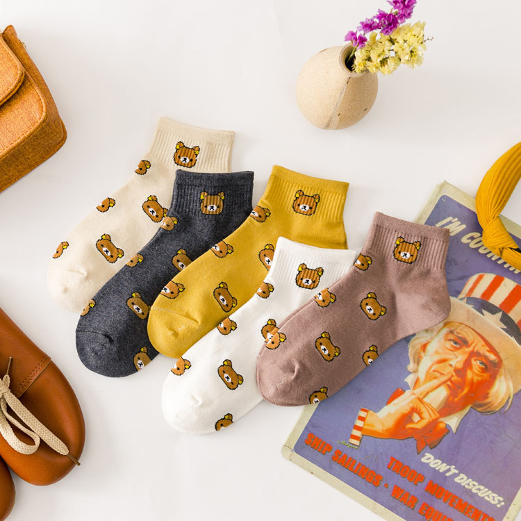 summer cartoon Japanese cute socks