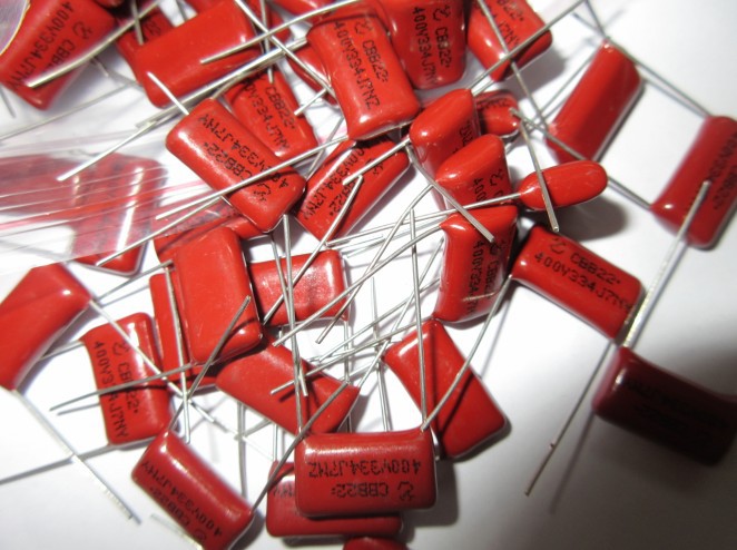 金属膜电容400V334J 0.33UF/330NF CBB电容400V0.33UF