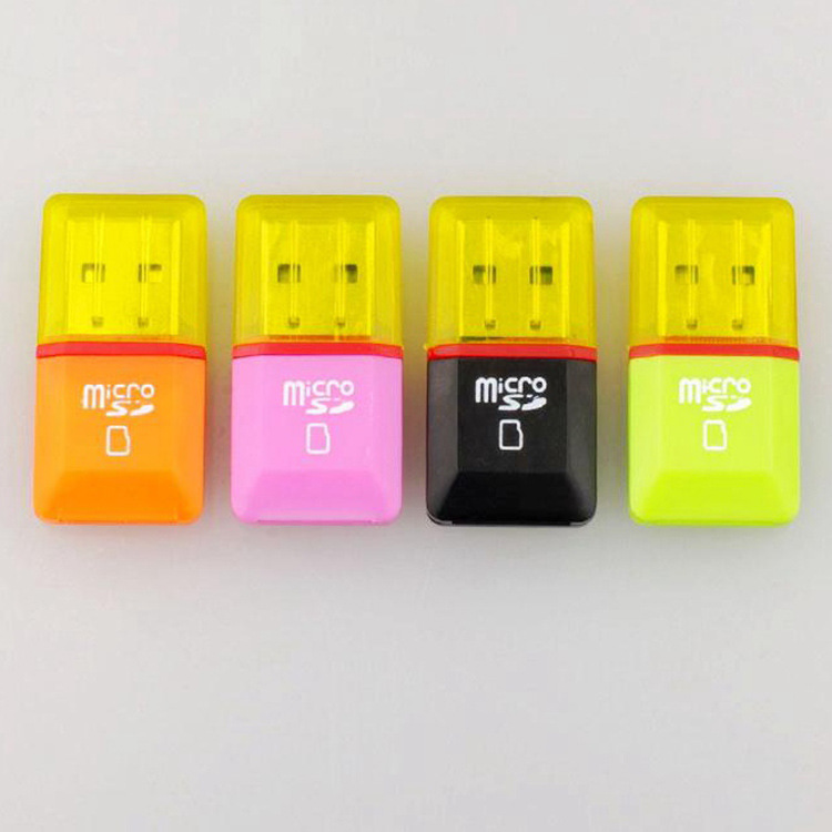 Diamond[Factory wholesale] microSD high speed USB2.0 mobile phone TF Mini card reader