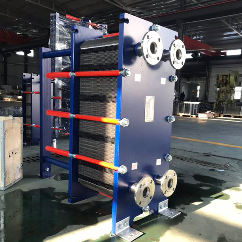 厂家直供电镀加热钛材板式换热器涂装配套可拆式热交换器