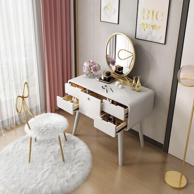 Plush round carpet living room floor mat imitation wool computer chair plush round carpet bedroom bedside blanket white