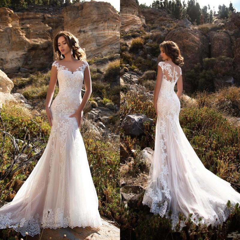 European and American Wedding Dress 2025 New Bridal One-Shoulder Wedding Dress Large Backless Slim Fashion Fishtail Large Size
