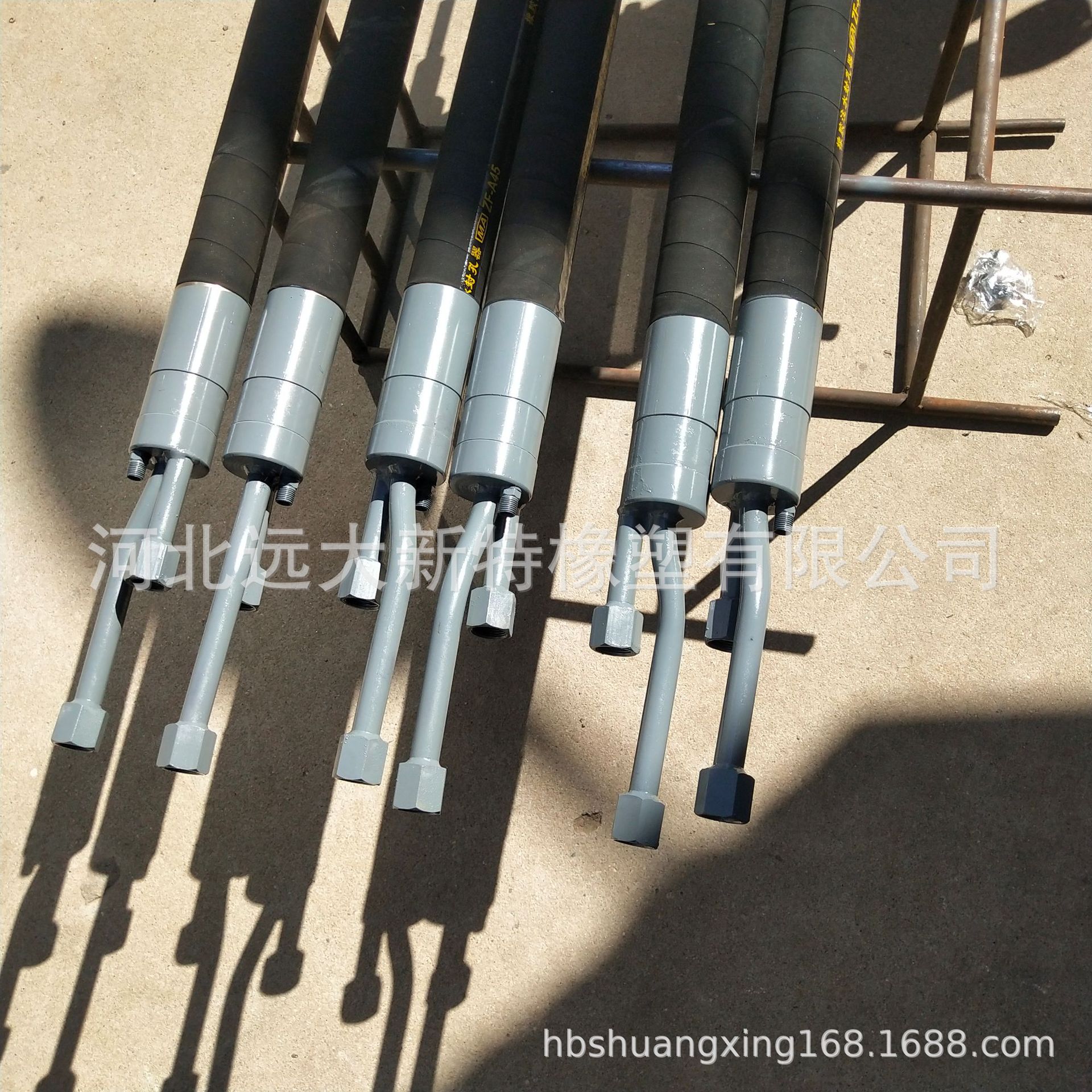 橡胶注水封孔器灌浆塞水压塞煤层注水抽放瓦斯注浆管膨胀管及总成