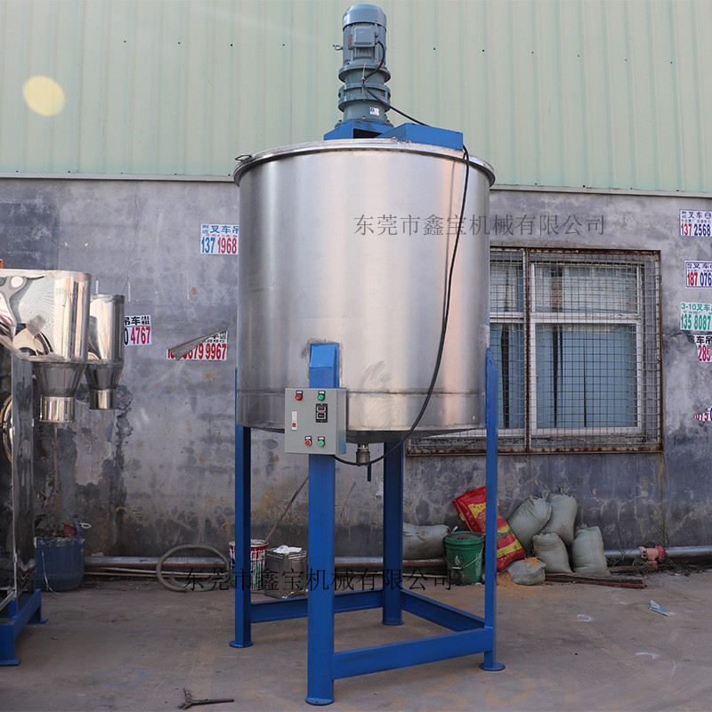 惠州化工原料稀释搅拌桶 胶水混合搅拌罐加厚不锈钢制造美观耐用