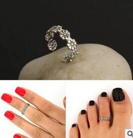 Summer universal ring, (Cross-border trading), European style, flowered