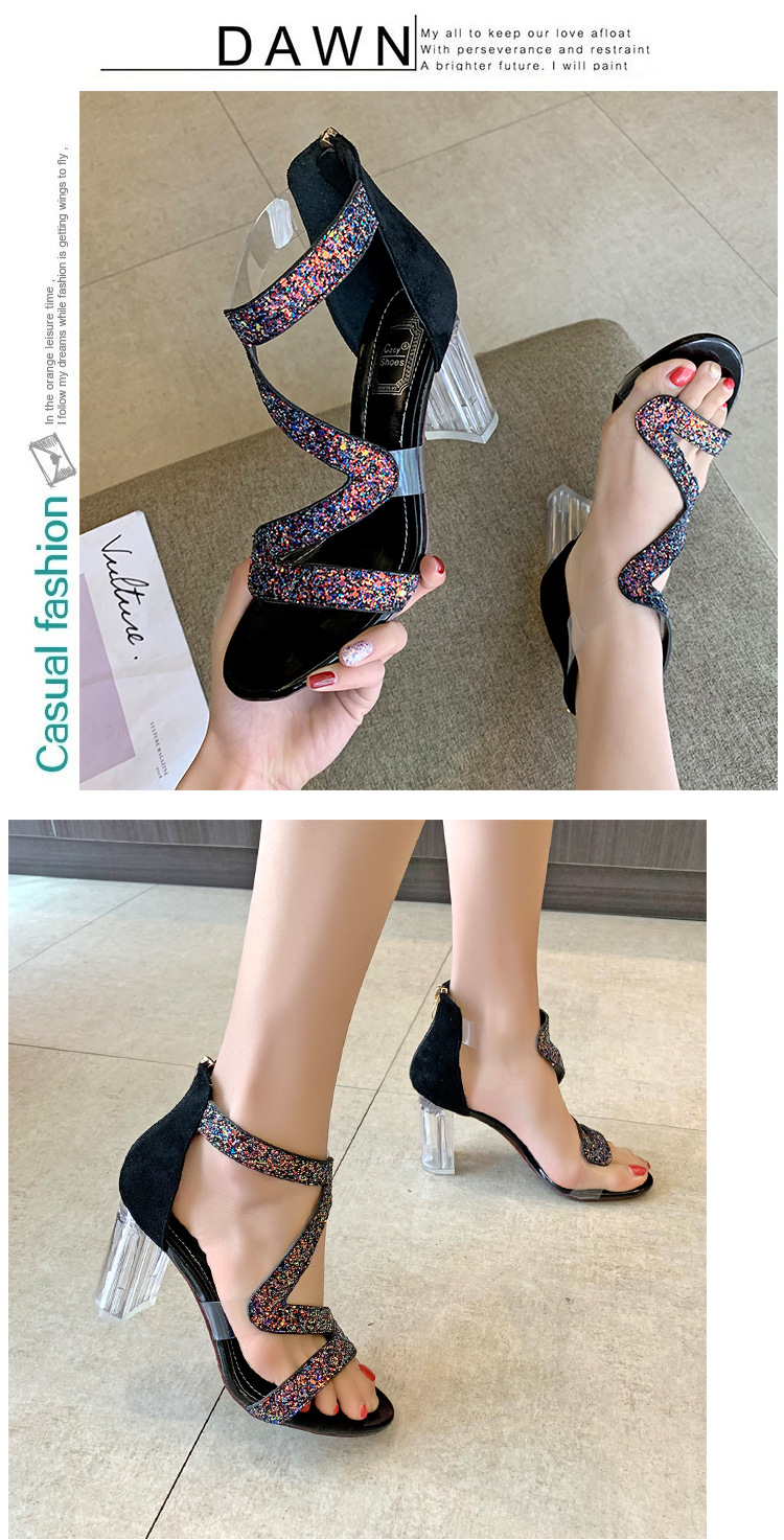 Chaussures été pour femme en Caoutchouc - Ref 3346918 Image 13