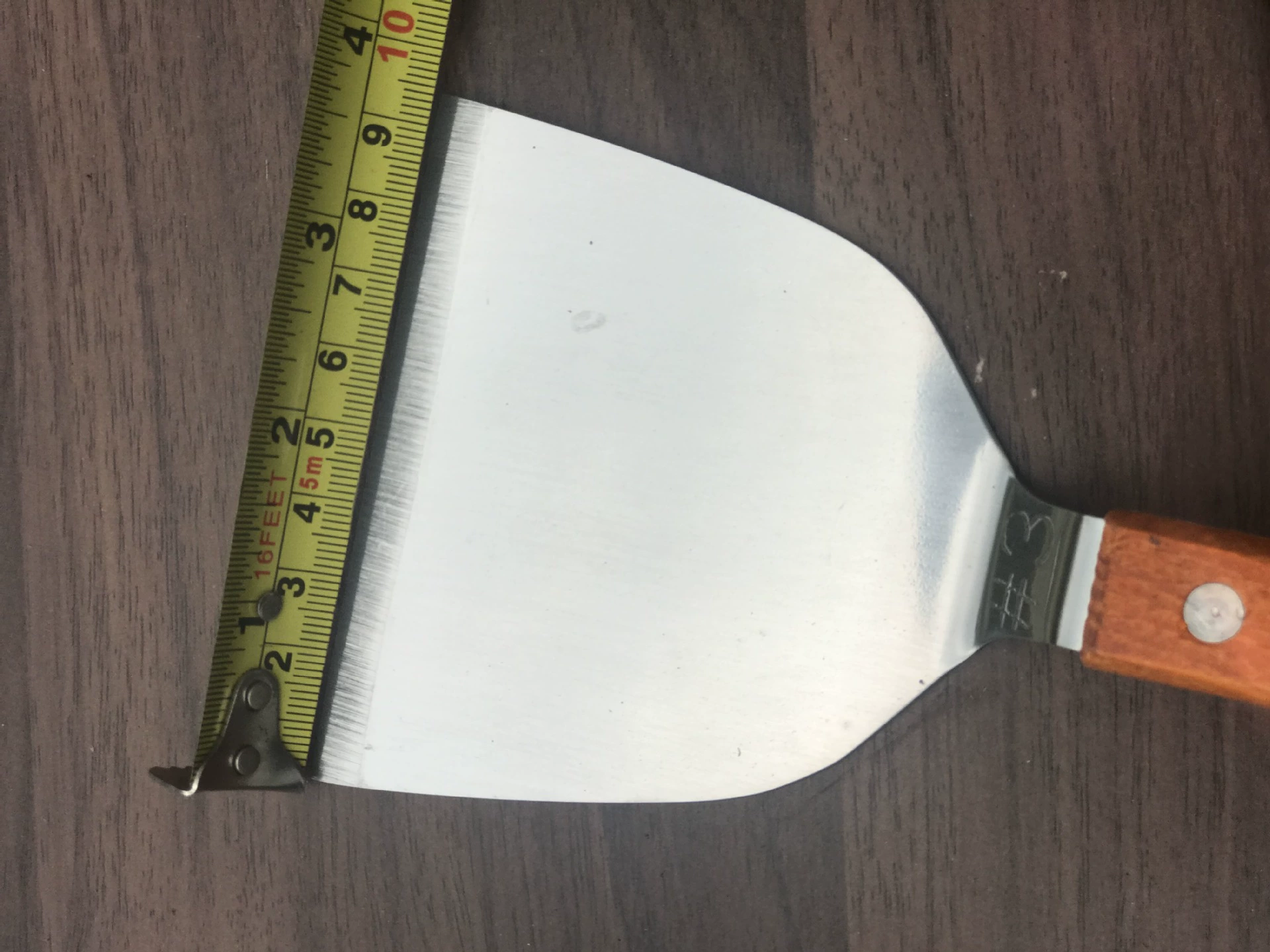 Cooking shovel stainless steel Japanese pancake shovel shovel and fried rice shovel barbecue beef steak shovel
