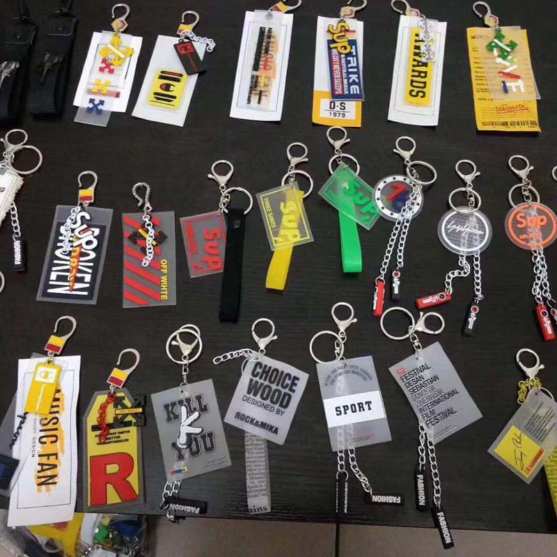 Factory Direct silicone jewelry tag decorative buckle brand style multi-price discount