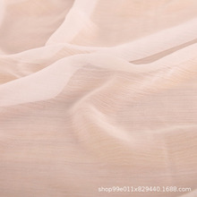 厂家直销汉服面料100D皱雪纺布料围巾披肩女衬衫 摆裙布料批发