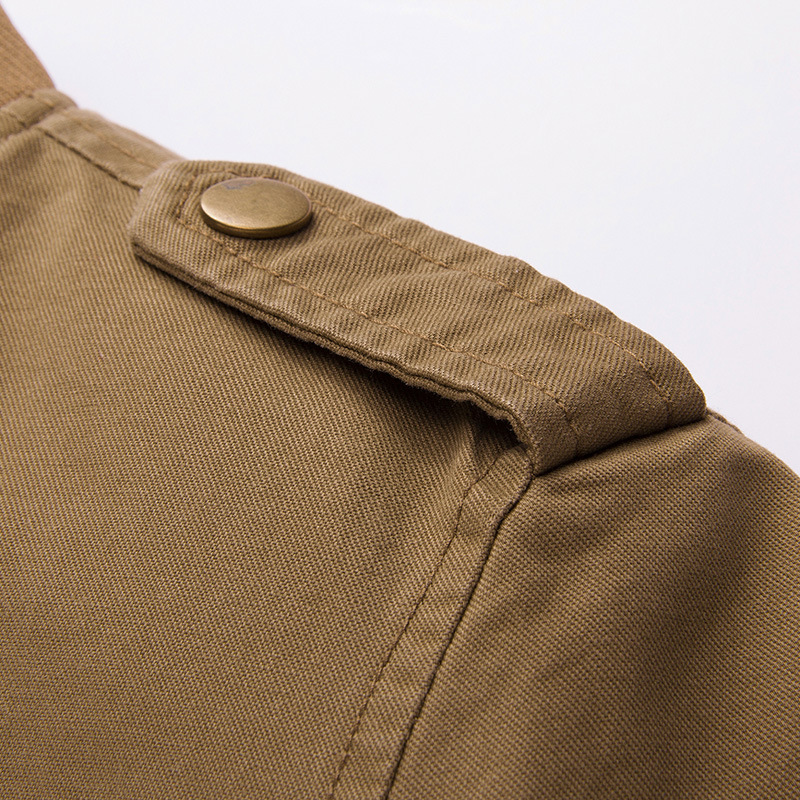 Nueva transfronteriza primavera y otoño ejército ropa de trabajo chaqueta de los hombres forrado de lana de los hombres de la Fuerza Aérea N ° 1 chaqueta casual AliExpress
