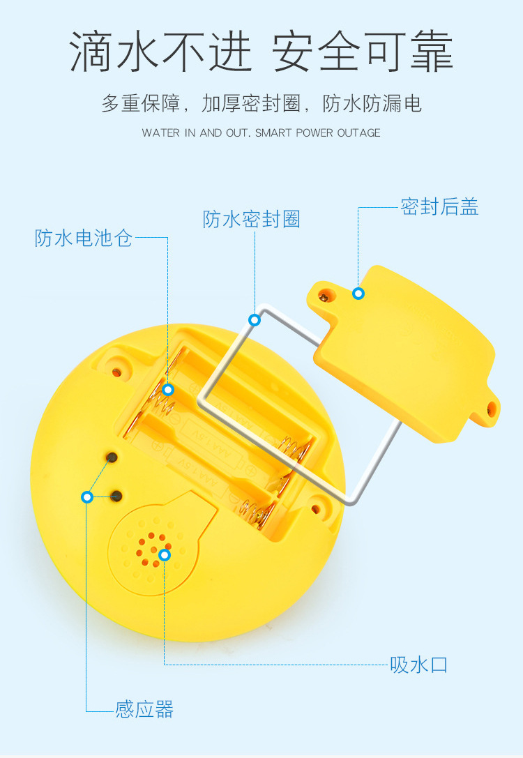 儿童恐龙感应喷水球洗澡电动灯光1-3岁婴儿洒水鲸鱼浴室戏水玩具详情19