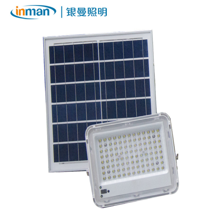 Snow Wolf solar energy Cast light outdoors construction site household Super bright LED Cast light high-power intelligence Lighting 60W