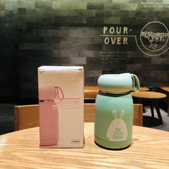 兔子保溫杯子男女便攜可愛網紅ins擺地攤韓版學生水瓶泡茶杯隨手