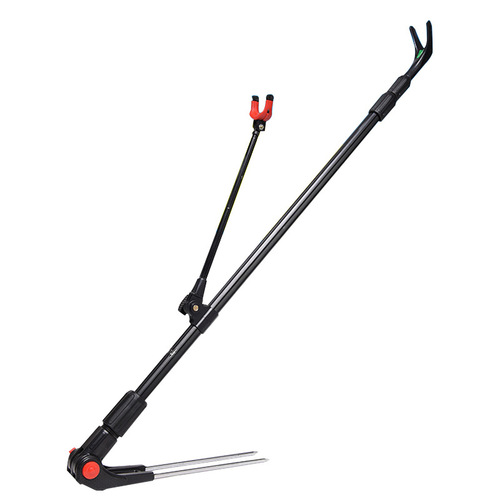 Manufacturer aluminum alloy turret bracket fishing rod bracket fishing turret bracket with ground fishing rod bracket telescopic