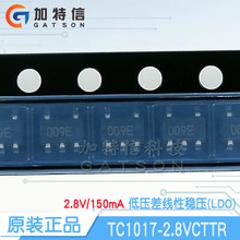 TC1017-2.8VCTTR_1  Microchip/����΢о 2.8V/150MA ���Է���LDO