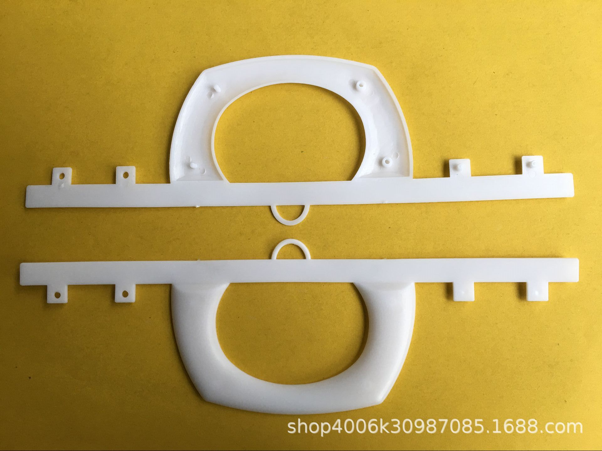 厂家订做大小尺寸两耳朵包装袋热封口手提白色新料PE袋手挽30*8.3