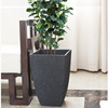 Plastic extra large big square round flowerpot