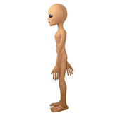 UFO Alien Humanitarian Crpese House House Lense Room Escape Decoration of Horror Reality реквизит и тень размер