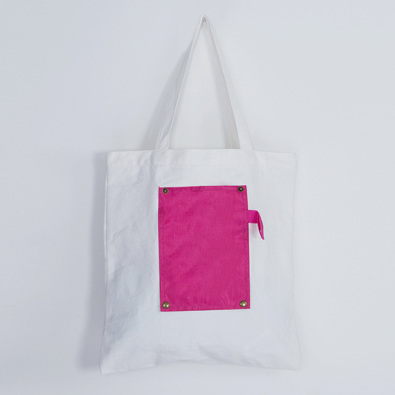 2021新款帆布包小清新简约帆布手提袋 可折叠帆布袋定做